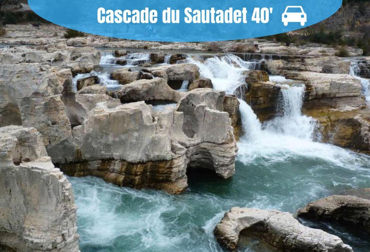 La Casita - Studio Confort Avec Parking Prive - Lit Douillet - Centre Uzes, Pont Du Gard ภายนอก รูปภาพ