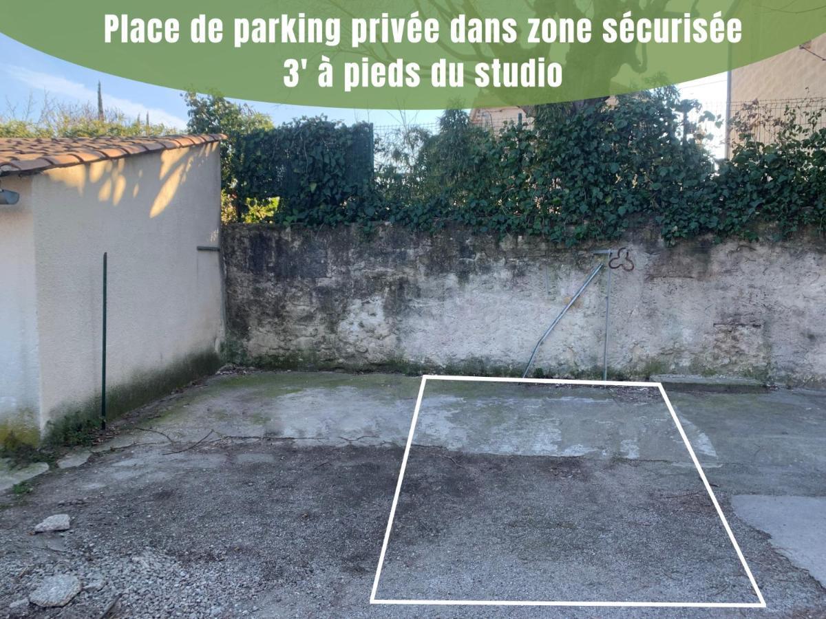 La Casita - Studio Confort Avec Parking Prive - Lit Douillet - Centre Uzes, Pont Du Gard ภายนอก รูปภาพ